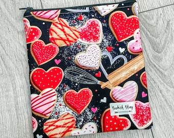 Baking with love- Book Sleeve, ipad sleeve, Kindle Sleeve, Oasis