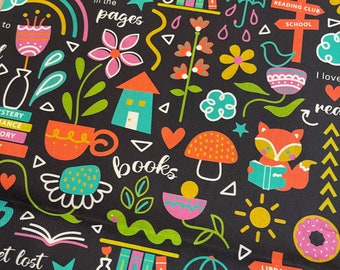 Reading Fever- Book Sleeve, Book Cover, ipad sleeve, Kindle Sleeve