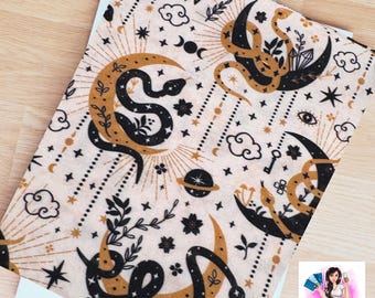 Magical Snakes and Moons -Book Sleeve, ipad sleeve, Kindle Sleeve, Oasis
