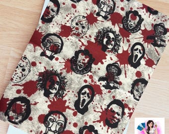 Horror Show -Book Sleeve, Tablet Sleeve, Halloween, Gift for readers