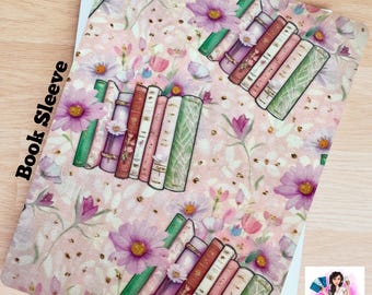 Books & Flowers - Book Sleeve