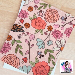 Fairy Spring Garden - Book Sleeve, Book Cover, ipad sleeve