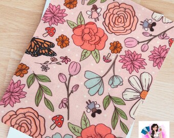 Fairy Spring Garden - Book Sleeve, Book Cover, ipad sleeve