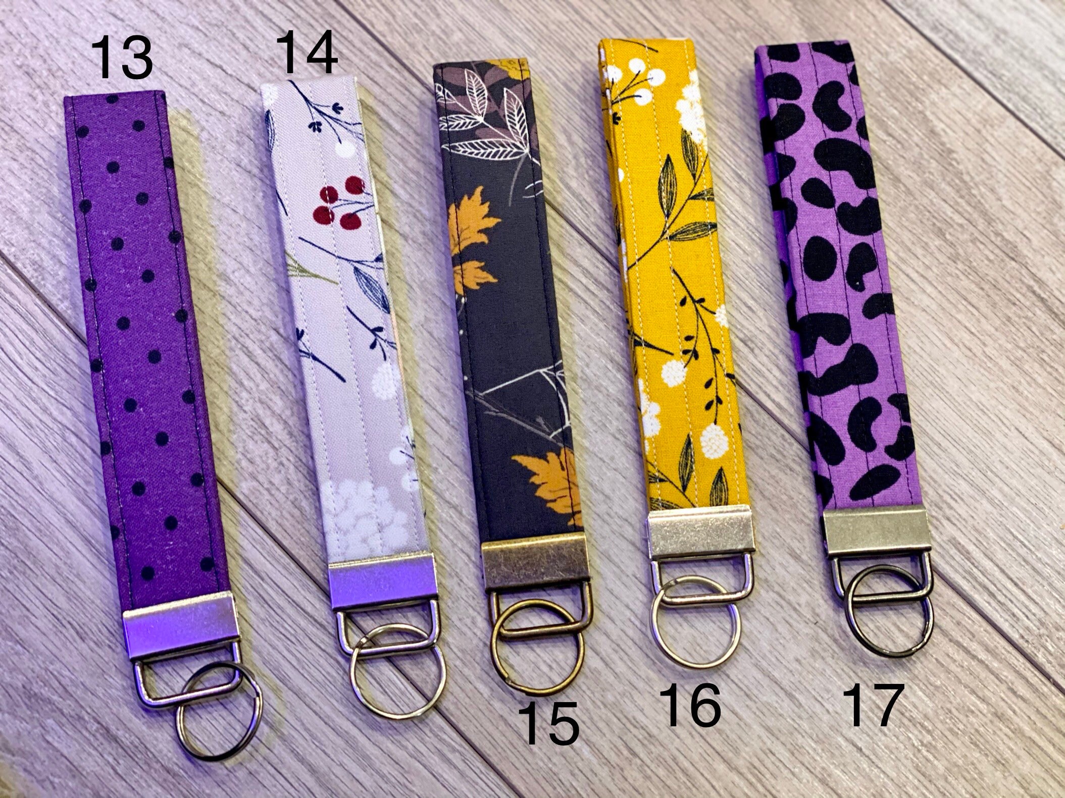 Fabric Key Chains 1