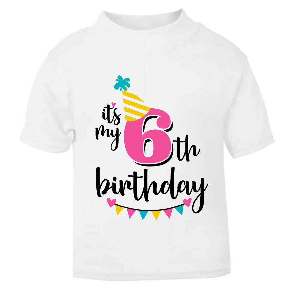 it's my 6th birthday shirt