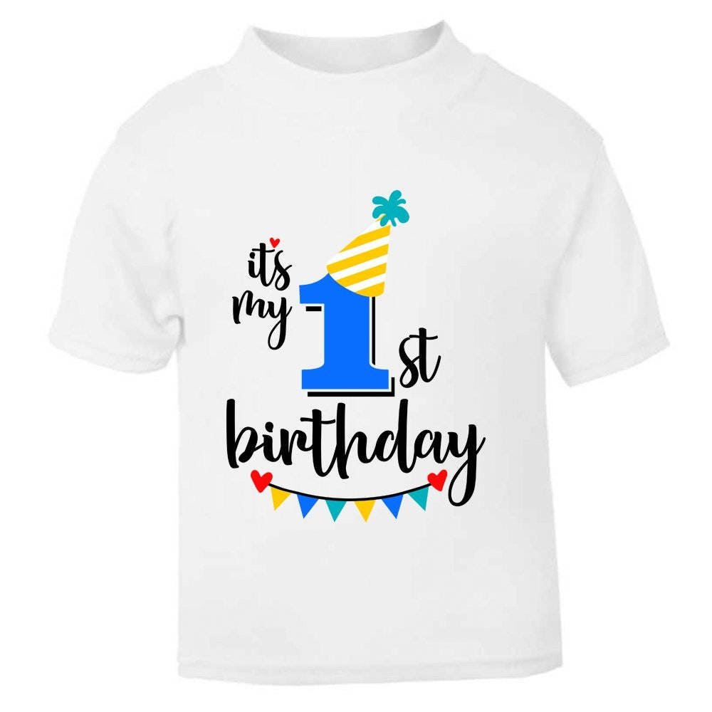 my first birthday shirt boy