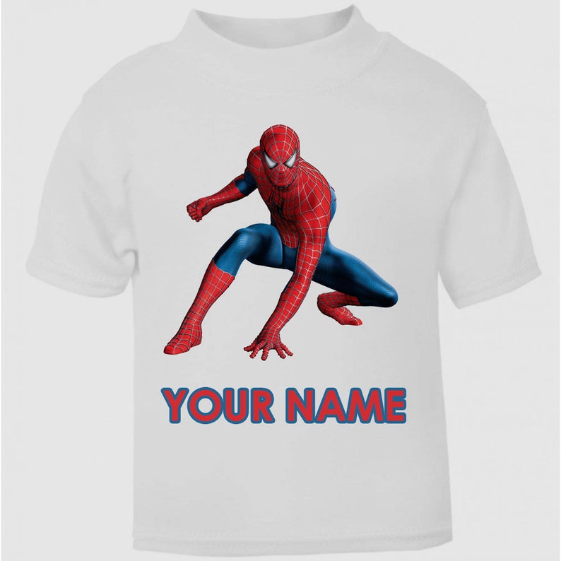 personalised superhero t shirt