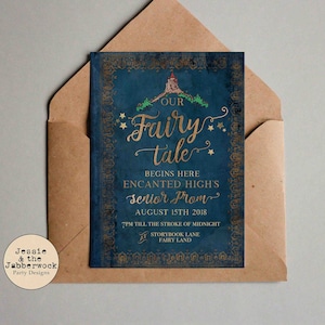 Era Uma Vez, Baile de Conto de Fadas, livro de histórias Convites / Ingressos