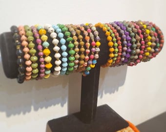 Paper Bead bracelets