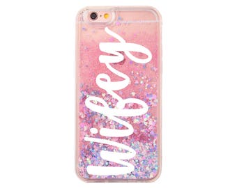 wifey liquid glitter moving glitter iphone 7 case iphone 7 etsy