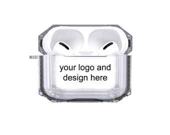 Customized AirPods Pro Case Custom Design Brand logo Airpod Pro Case Customized Sports Airpods Case Personalized Gift Air Pod Pro case cover