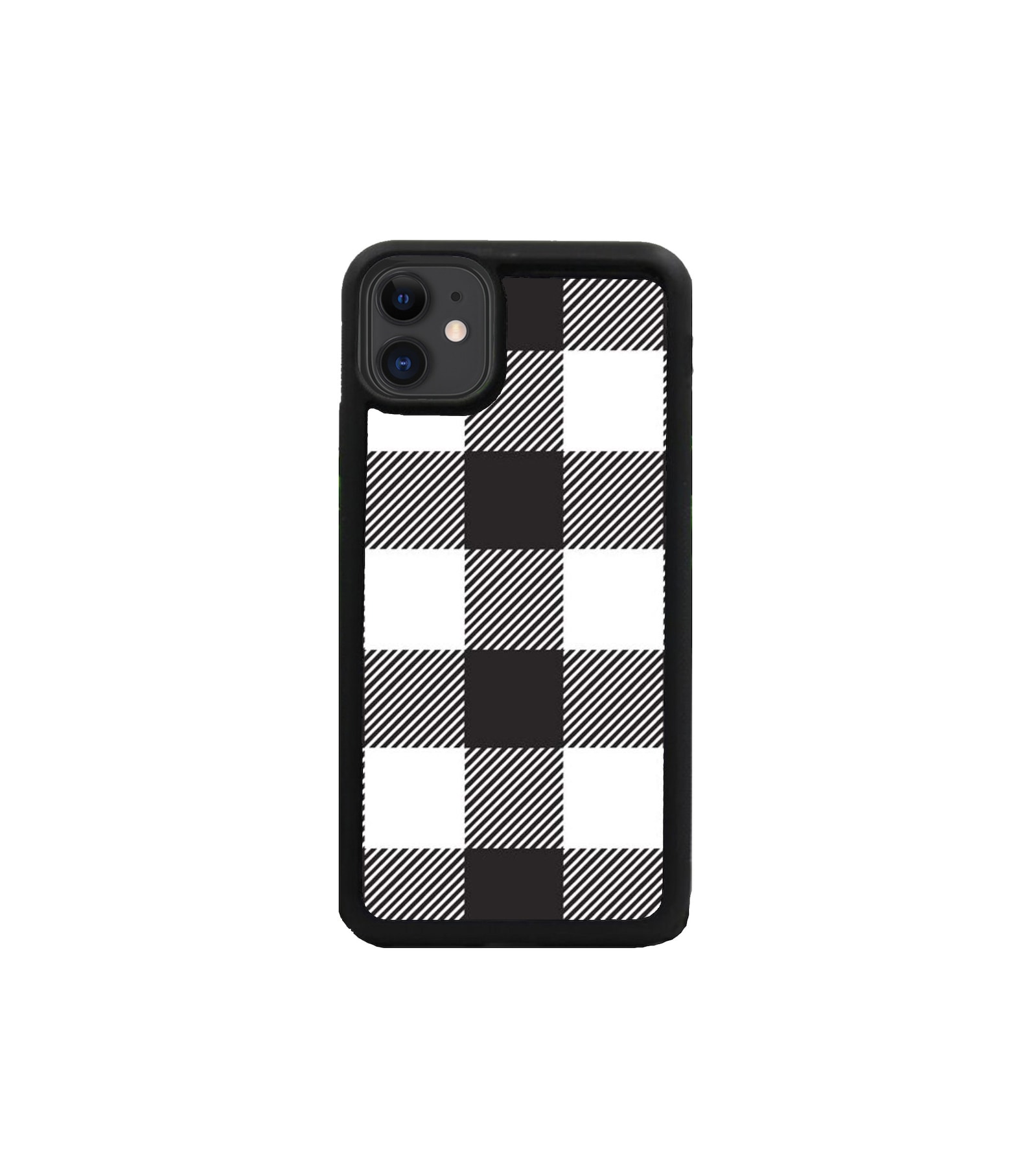 Black White Plaid Iphone 11 Case Iphone 11 Pro Max Case.iphone Etsy