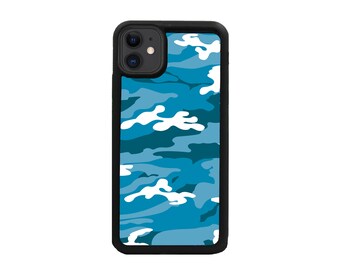 Camo Blue iPhone 11 case.iPhone 11 Pro Max case.iPhone 11 Pro case.iPhone XR case.iPhone X case.iPhone Xs Max Case.iPhone XS case.iPhone 8+