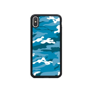 Camo Blue iPhone 11 case.iPhone 11 Pro Max case.iPhone 11 Pro case.iPhone XR case.iPhone X case.iPhone Xs Max Case.iPhone XS case.iPhone 8 image 3