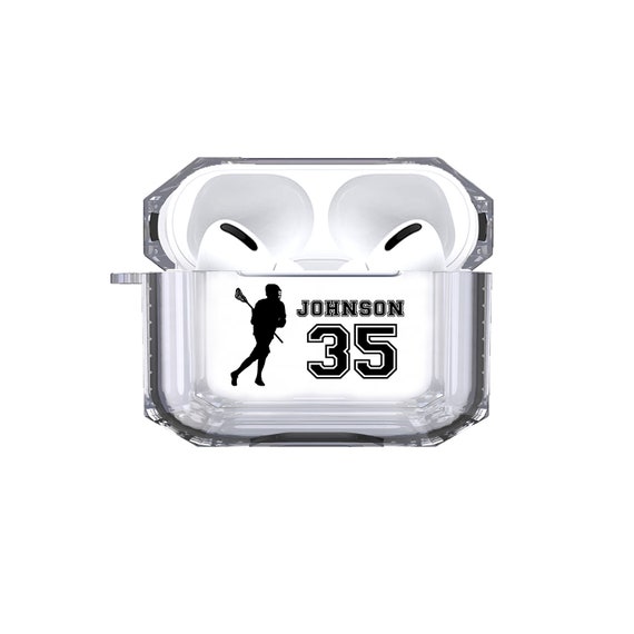 Airpods deportivos personalizados protectores Pro Case Lacrosse