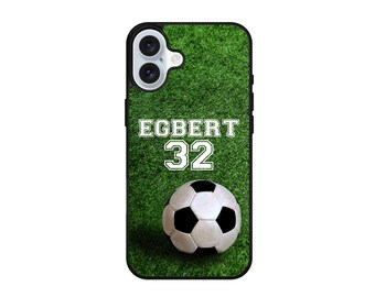 Personalized Soccer Phone Case | Custom Name and Number for iPhone  Samsung Cover