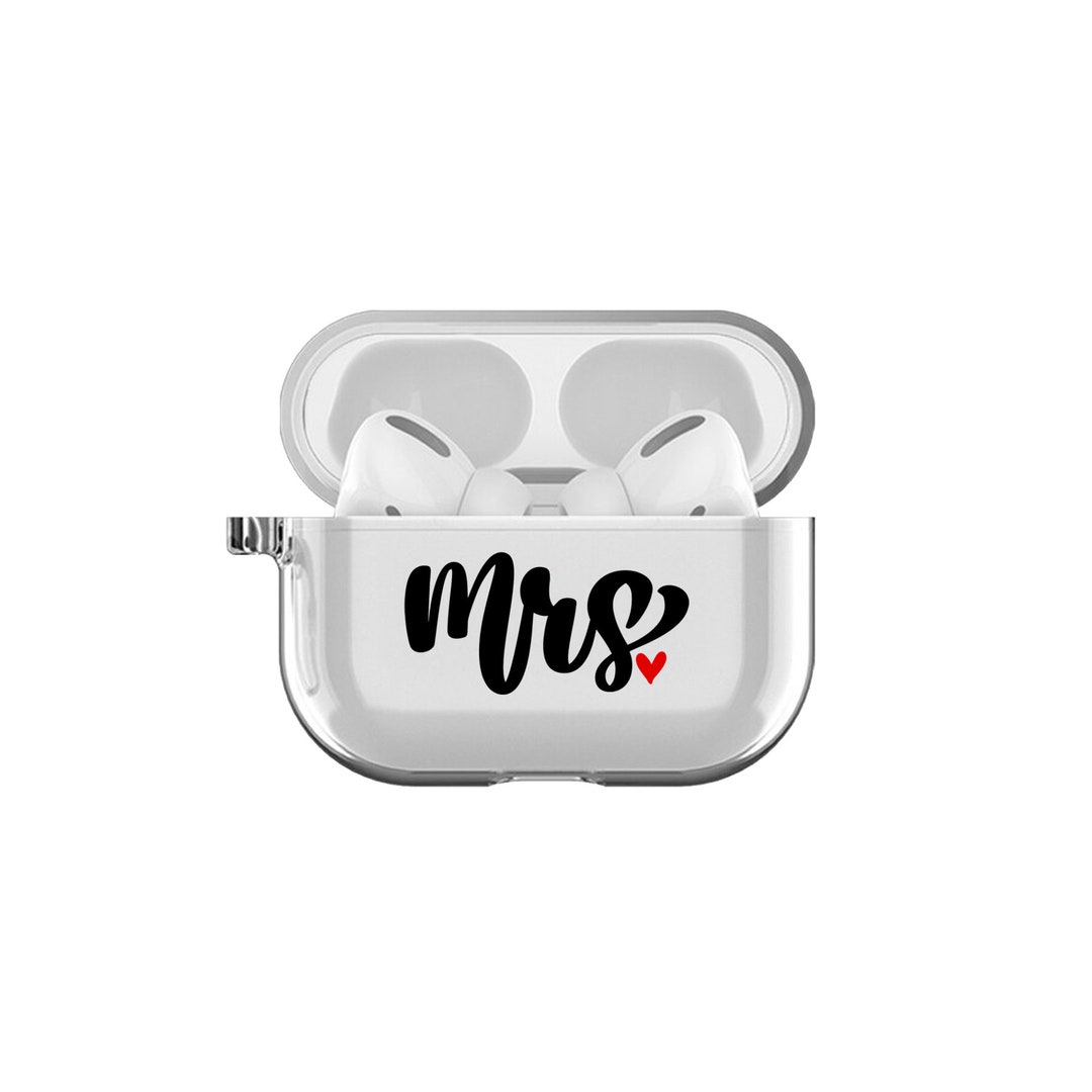 Mrs Airpods Pro Case Mrs AirPod Case Honeymoon Gift Wedding Air