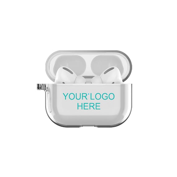 Custom Airpods Pro Case Airpods Pro Case Personalized Gift Brand Logo Customized Air Pod Pro case Personalized Cute Clear case With Keychain
