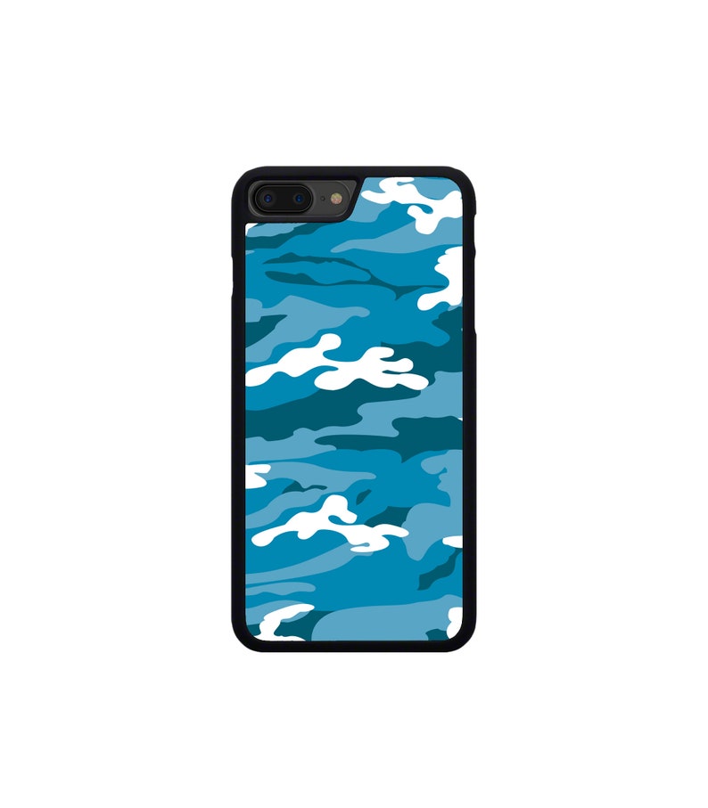 Camo Blue iPhone 11 case.iPhone 11 Pro Max case.iPhone 11 Pro case.iPhone XR case.iPhone X case.iPhone Xs Max Case.iPhone XS case.iPhone 8 image 2