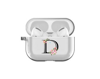 Airpods Pro Case Customized Inital Airpods Pro Case Personalized Gift Air pod Pro case clear Airpod Pro case personalize Name Custom Airpods