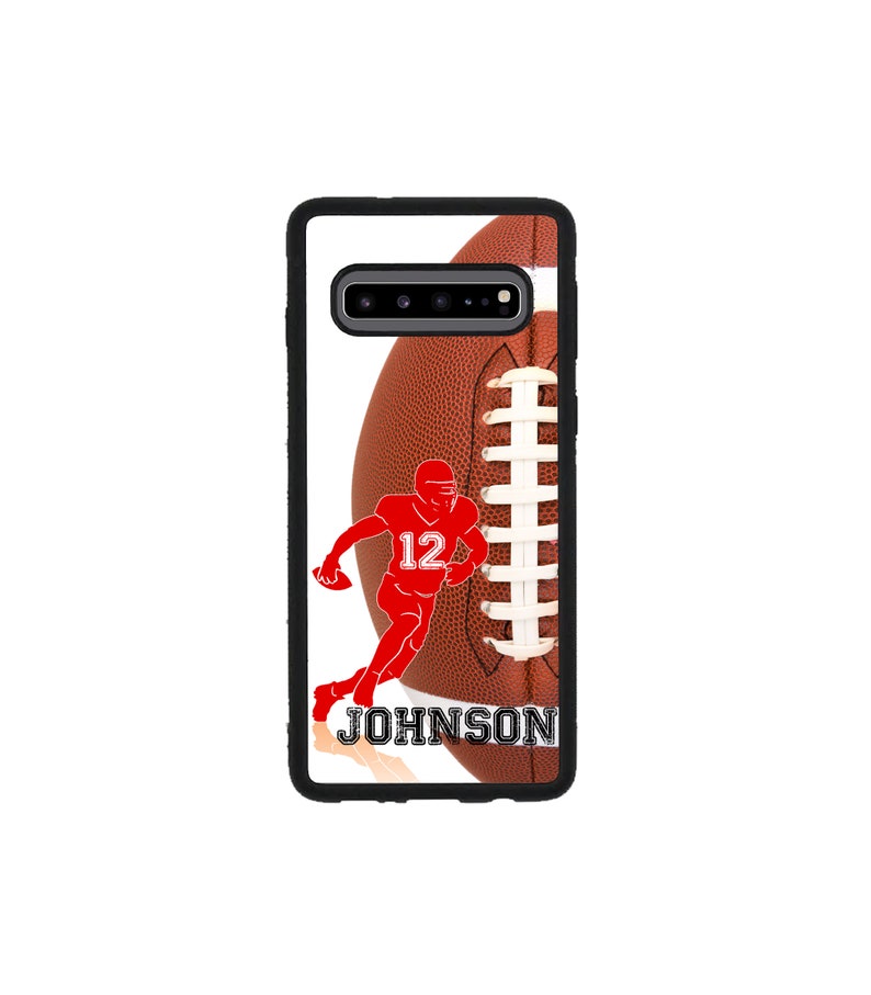 Football.custom Football Case.personalized Football Etsy