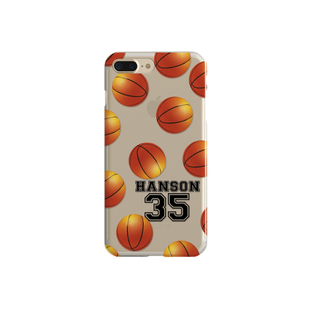 CLEAR Personalize Basketball Phone Case.custom Basketball iPhone 11 11 Pro XR Personalized Name