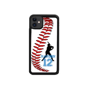 Personalized Baseball Hitter phone case.Custom Baseball case.Personalized name Baseball iphone case.Personalized baseball case Samsung