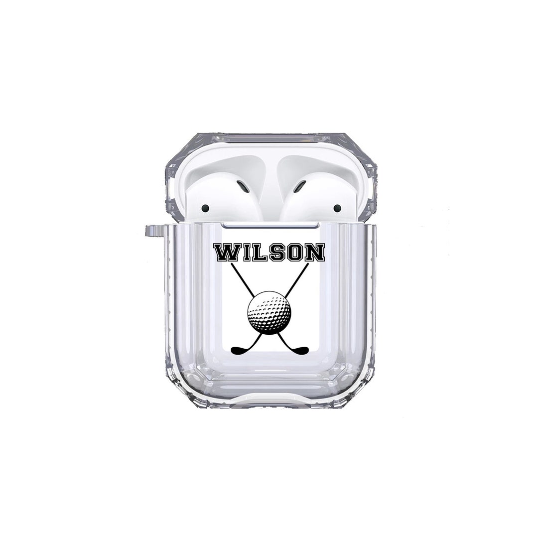 Protective Customized Sports AirPod Case Golf Name Airpods Case