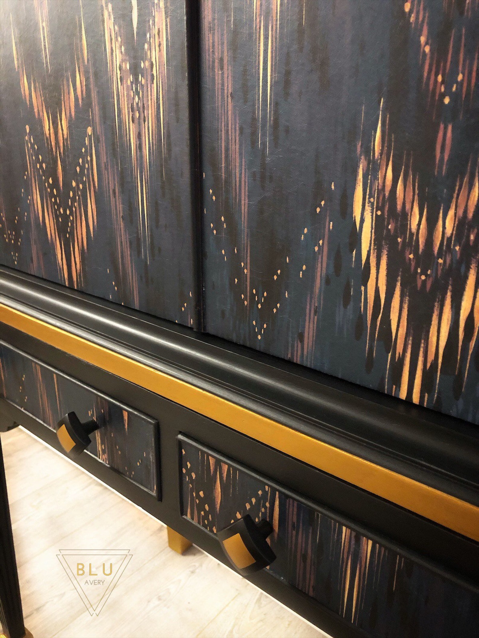 Art Deco Drinks Cabinet Cocktail Cabinet Designer Drinks - Etsy UK