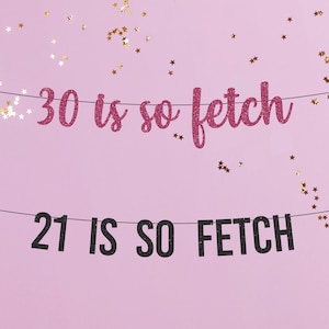  So Fetch Bachelorette, Birthday Party Decorations, Mean Girls  Birthday Decorations Burn Book Party Decorations for Girls 20th 30th  Birthday, Red Lip Balloons, Rose Gold So Fetch Balloon Banner : Home 