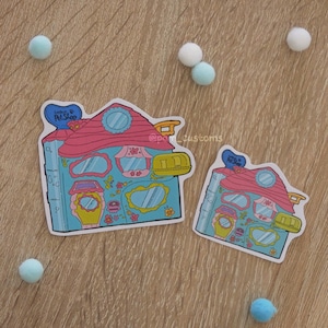 Naklejki - Największy domek z Littlest Pet Shop