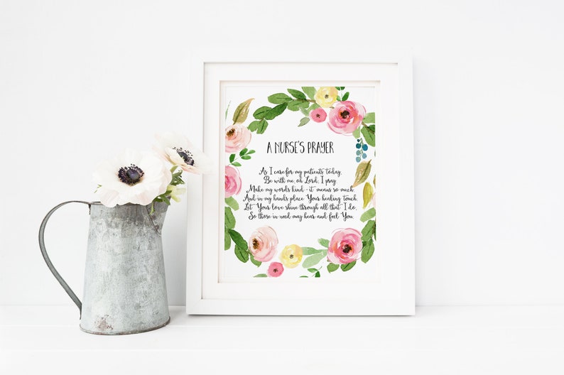 Nurse Gift Nurse Wall Art Nurse Printable Nurse Decor A Nurses - Etsy