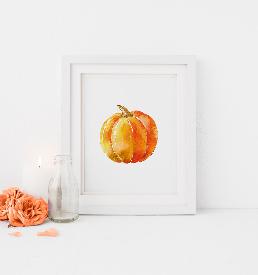 Fall Printables Fall Print Printable Wall Art Fall Pumpkin Thanksgiving ...