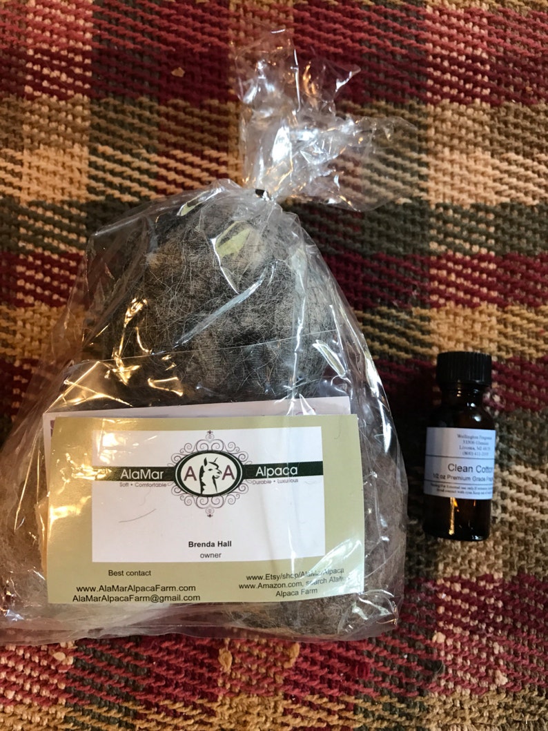 Dryer Balls and Fragrance Oils Set of 3 Alpaca Dryer Balls Etsy