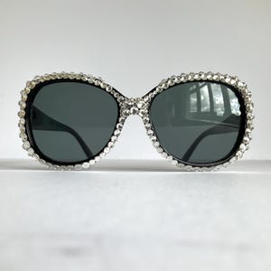 Diamante - Statement Embellished Sunglasses Rhinestone Bling Glitzy Eyewear