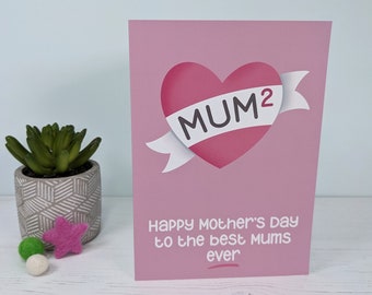 Two Mums Mother's Day Card