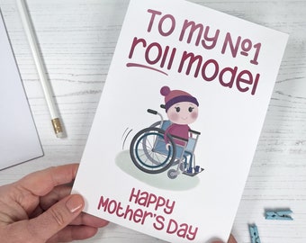 Mother's Day Card For Wheelchair User