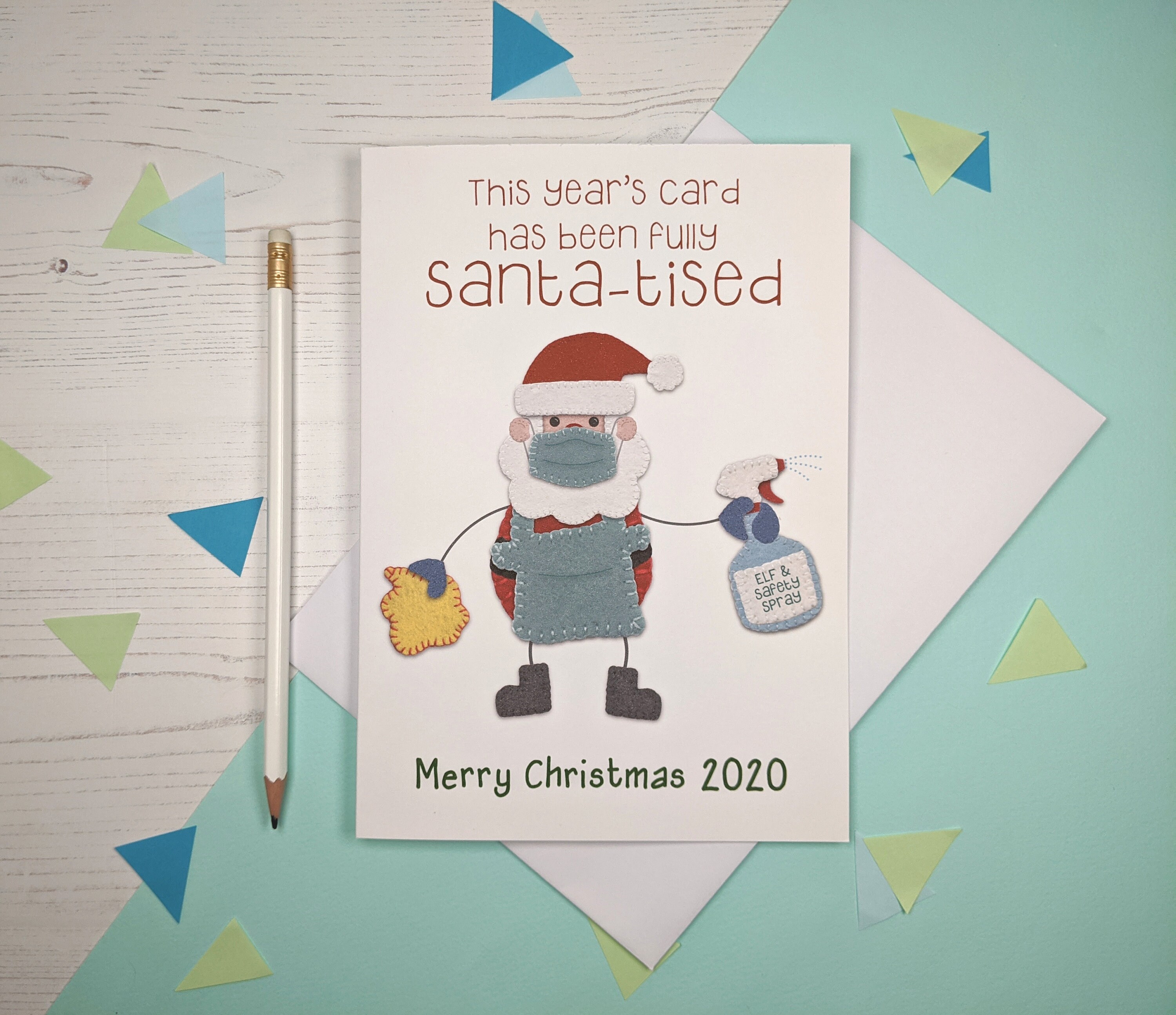 Funny Christmas 2020 Card Fully Santatised Etsy