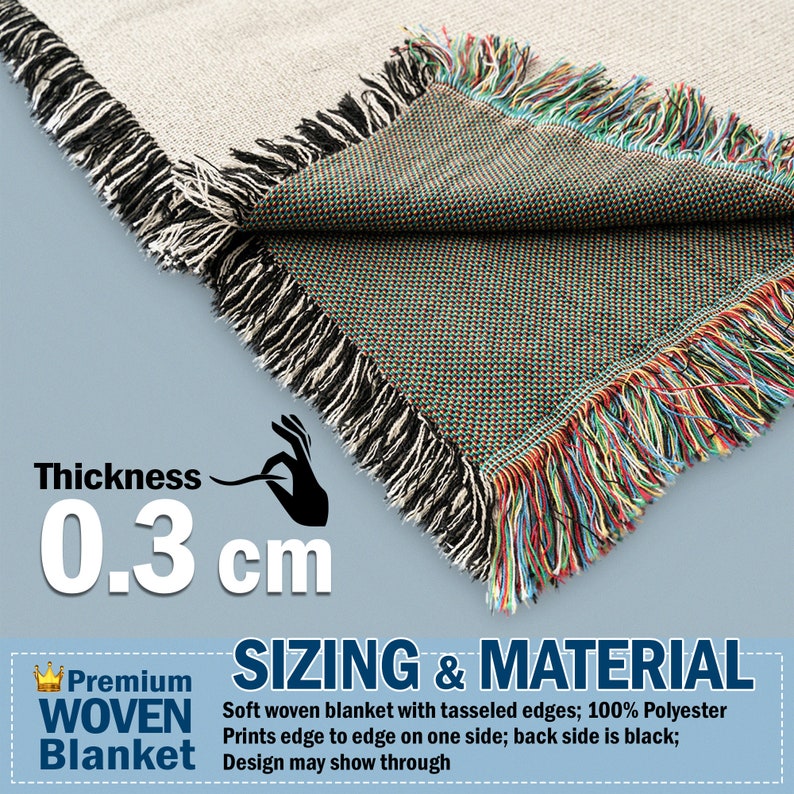 Personalized Grandchildren Names Throw Blanket Customize Etsy