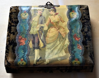possibly Brundage Victorian Celluloid Photo Album depicting an Adorable Girl holding Her Kitten