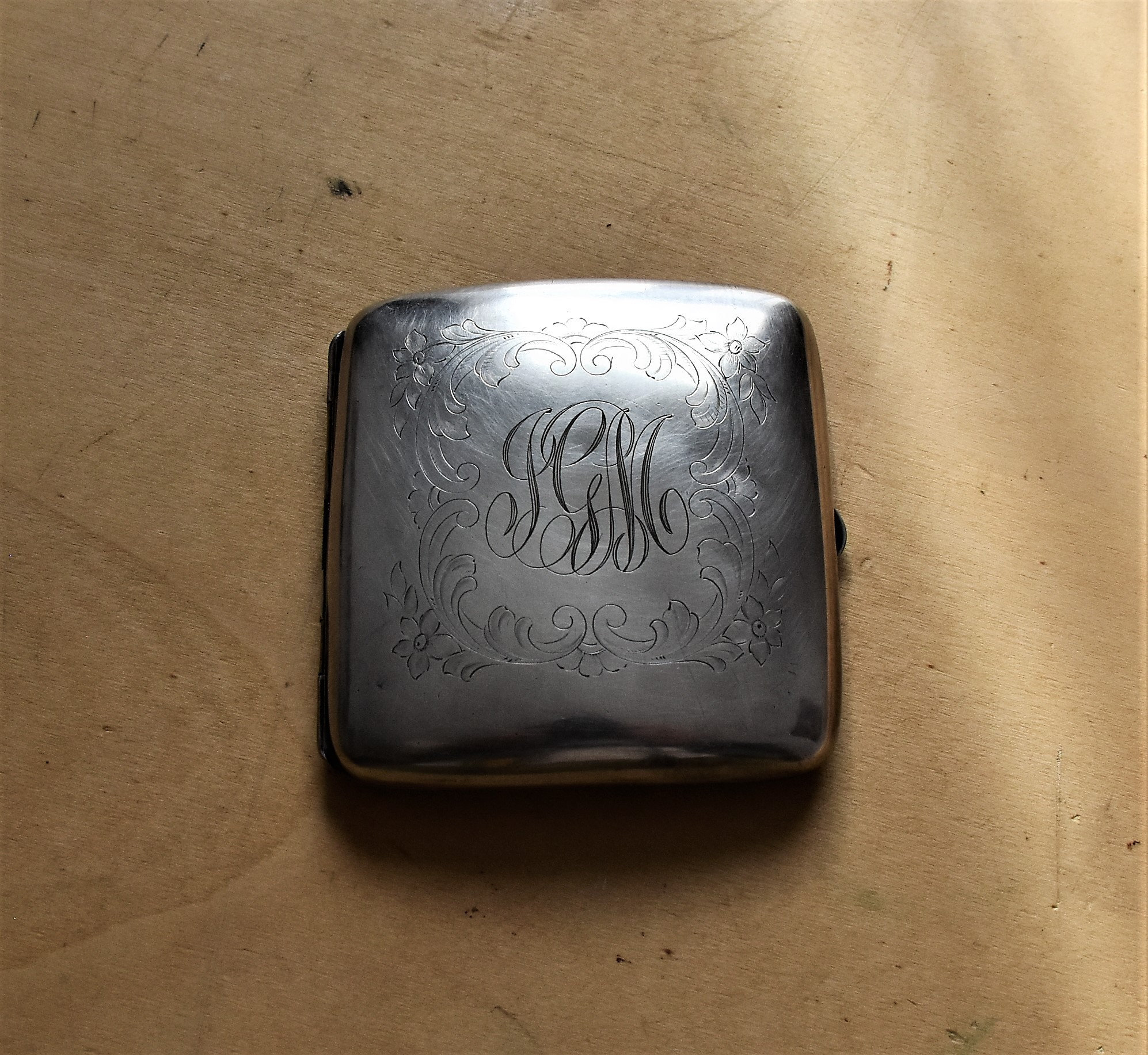 havone cigarette case Similar Items to Vintage with gold wash interior 1916 Antique Havone Cigarette Case
