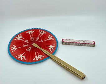 Expo 67 Fan - Rare Souvenirs  - Keep Cool and Be Gay - hand fan