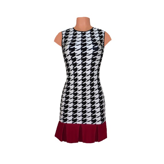 houndstooth dress