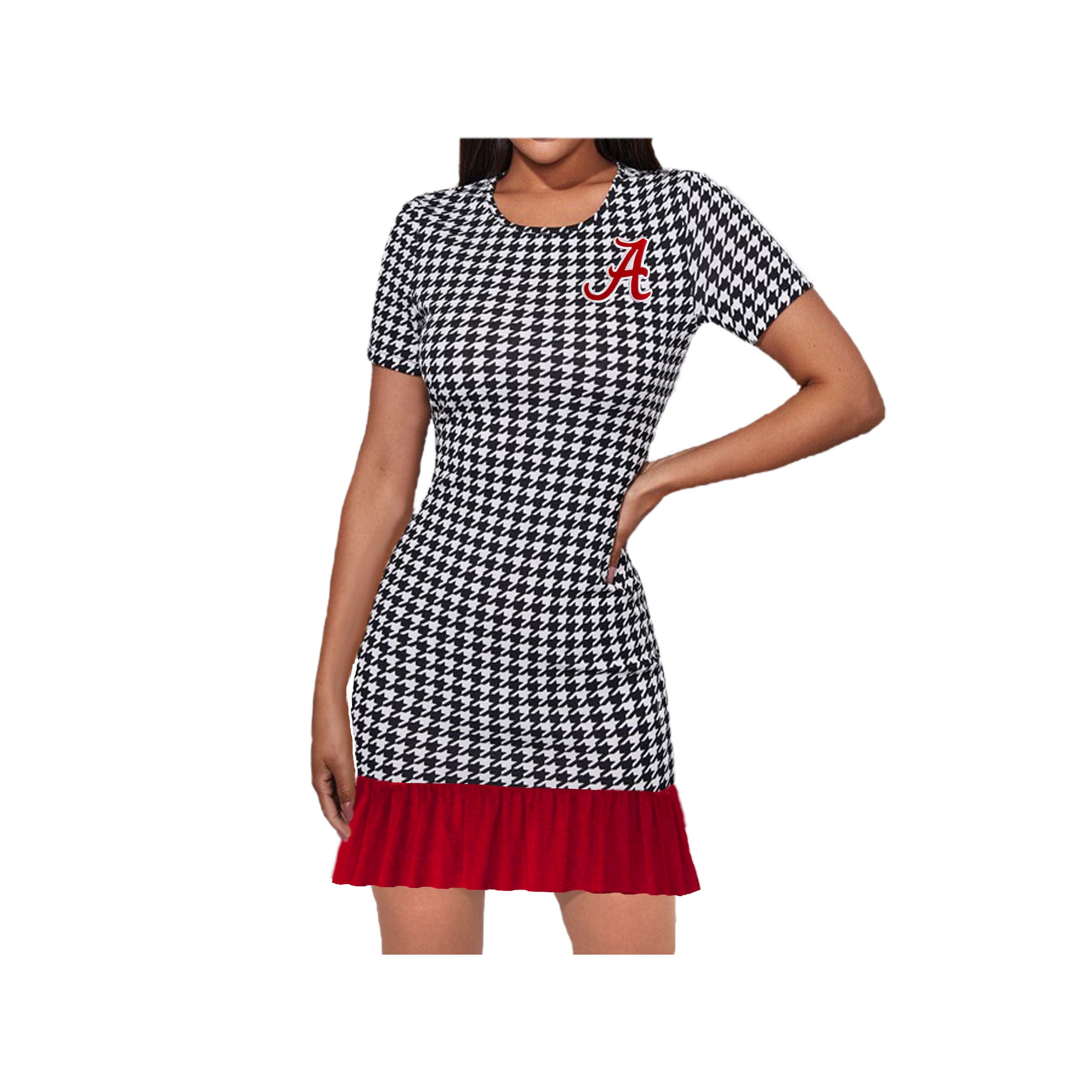 Houndstooth dress cheap