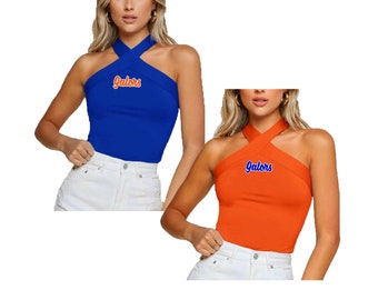 Gators Halter Tops