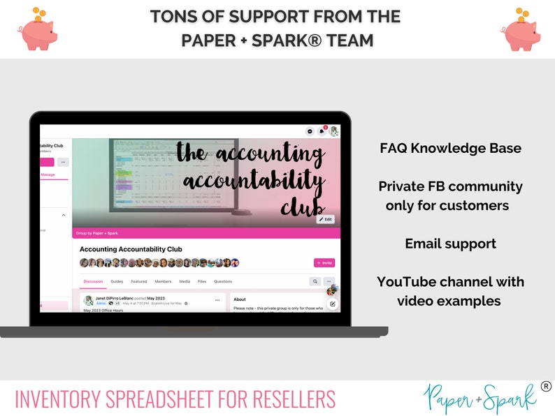 Inventory for Resellers spreadsheet inventory tracking, pricing, and cost of goods sold for retailers, supply shops, and resellers image 7