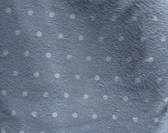 Tissu en flanelle à pois par mètre