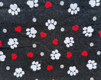 Tissu de flanelle par mètre