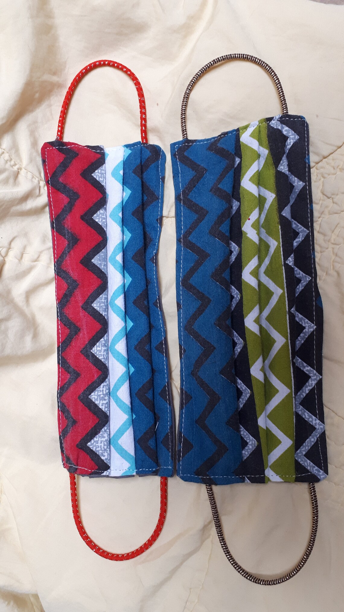 Reusable Mask made from Recycled Material Etsy