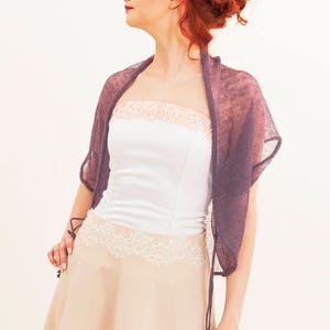Linen jacket knitted linen bolero Knit Bridesmaid Dress Cover Up Natural Linen Boho Cardigan Wedding bolero wrap top